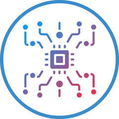 High Tech Icon Style