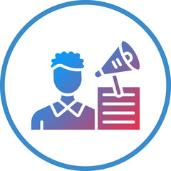 Content Marketer Icon Style