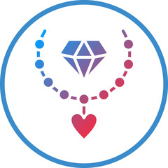 Obraz premium Jewelry Icon Style