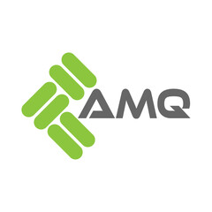 AMQ letter logo vector design, AMQ simple and modern logo. AMQ luxurious alphabet design