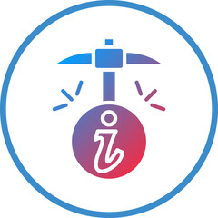 Information Mining Icon Style