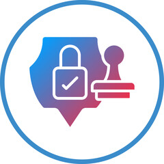 Privacy Legislation Icon Style