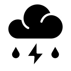 thunderstorm glyph
