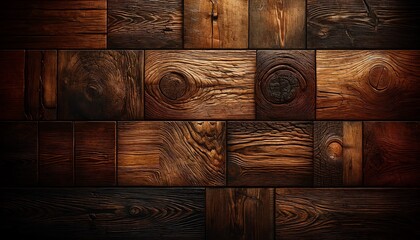 A background image of Oak wood planks arranged horizontally