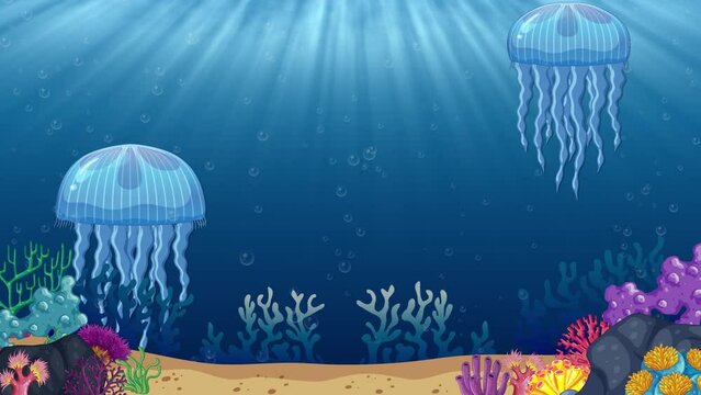 Jellyfish Life Cycle Animation