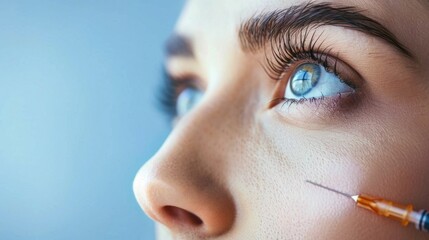 Professional Cosmetic Injection Procedure for Skin Rejuvenation and Beauty Enhancement