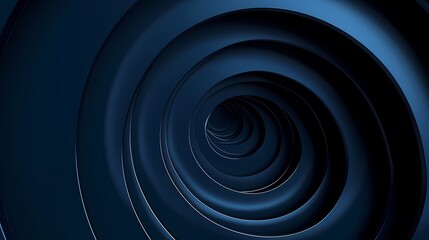 Digital technology blue and black dynamic curve poster background