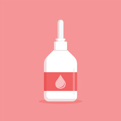 Pills capsules icon in flat style. Medical tablet vector illustration on isolated background. Healthcare drug sign business concept.