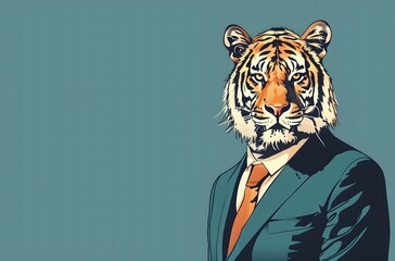 Tiger in a Suit