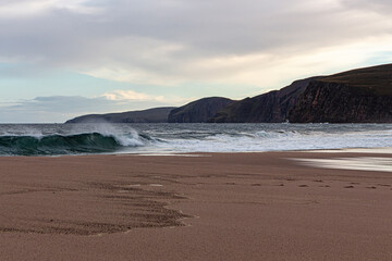 Sandwood Bay beach, North coast 500