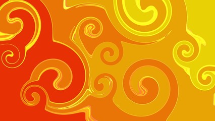 abstract orange background