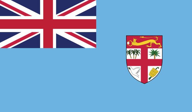 Illustration of the flag of Fiji