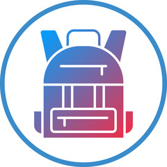 Backpack Icon Style
