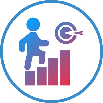 recommend clip art: Achieving Goals Icon Style