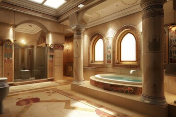 Obraz premium Classic Bathroom Interior