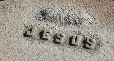 Fototapeta premium Sign displaying the name 