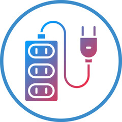 Extension Cord Icon Style