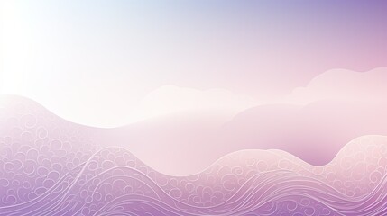 Soft gradient background with delicate lace-like patterns