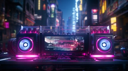 Capturing the essence of cyberpunk aesthetics