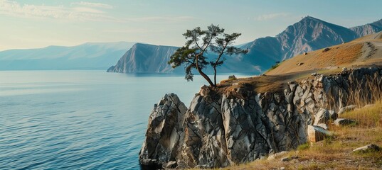 Fototapeta premium Images of Siberia in winter begin