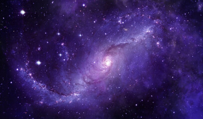starry night sky galaxy stars space universe cosmic nebula astronomy purple © Zarts