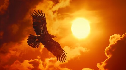 eagle flying in the sky