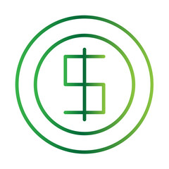 Fototapeta premium Dollar icon Design