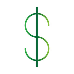 Obraz premium Dollar icon Design