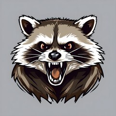 grey Raccoon logo