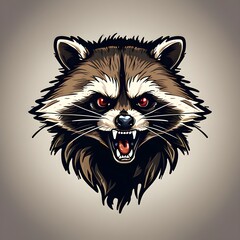 Angry Raccoon logo