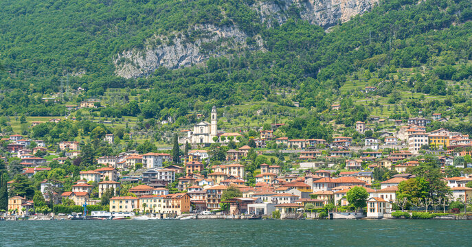 Azzano on Lake Como in Italy