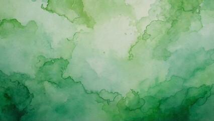 Watercolor Pastel Green Gradient Wallpaper Background With Ripples