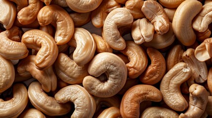 cashews close-up wallpaper texture pattern or background 4