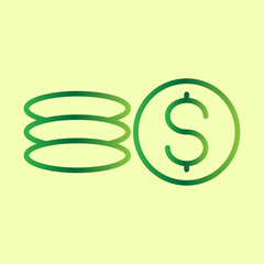 Dollar icon Design