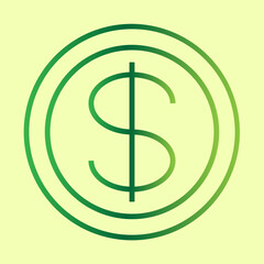 Dollar icon Design
