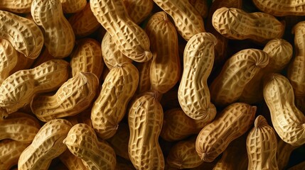 peanuts close-up wallpaper texture pattern or background 2 - Powered by Adobe
