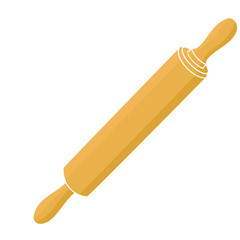 wooden rolling pin for rolling out dough