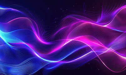 Ethereal blue and purple abstract backdrop