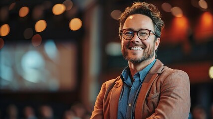 Personal business development seminar online, motivational and engaging