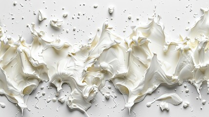 Whimsical Powdered Substance, Captured in Close-Up Beauty