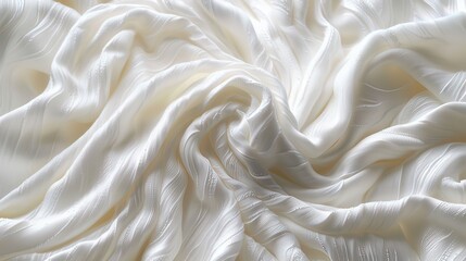 Obraz premium Intricate Silk Fabric Pattern Description