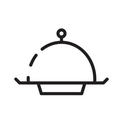 Dinner Dish Food Line Icon