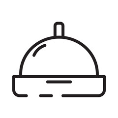 Dinner Food Meal Line Icon
