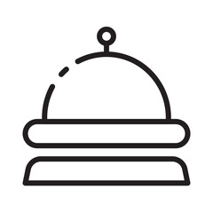 Dinner Food Lunch Line Icon