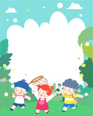 forest, children, insect club, summer vacation, exploration, summer, adventure, picnic, children