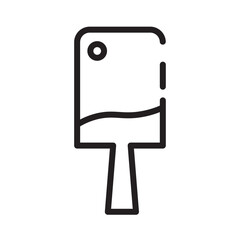 Food Ice Lunch Line Icon