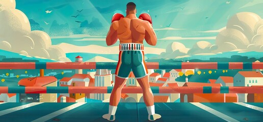 Boxing in a dystopian society, the sport as a form of resistance and hope for the oppressed