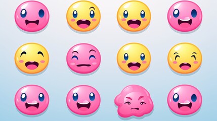 Naklejka premium laughing emoji sticker