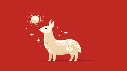 a delightful illustration of a small joyful