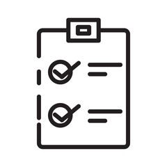 Desk Finance Job Line Icon